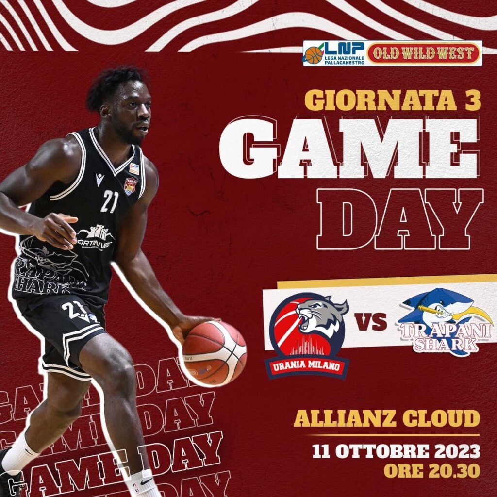 Pallacanestro serie A-2. Oggi Trapani Shark di scena a Milano 1 IMG 8337