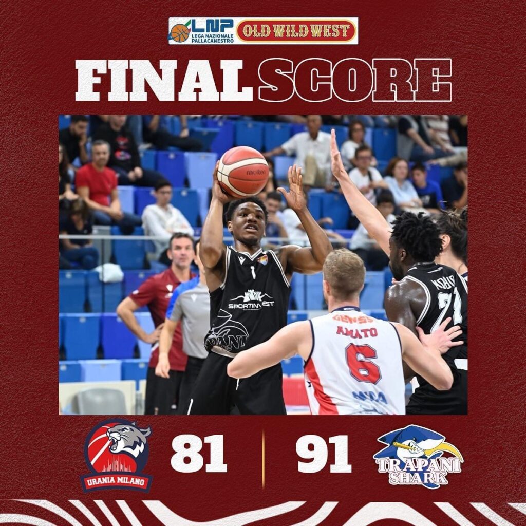 Terza giornata serie A-2, Trapani espugna Milano 1 IMG 8344