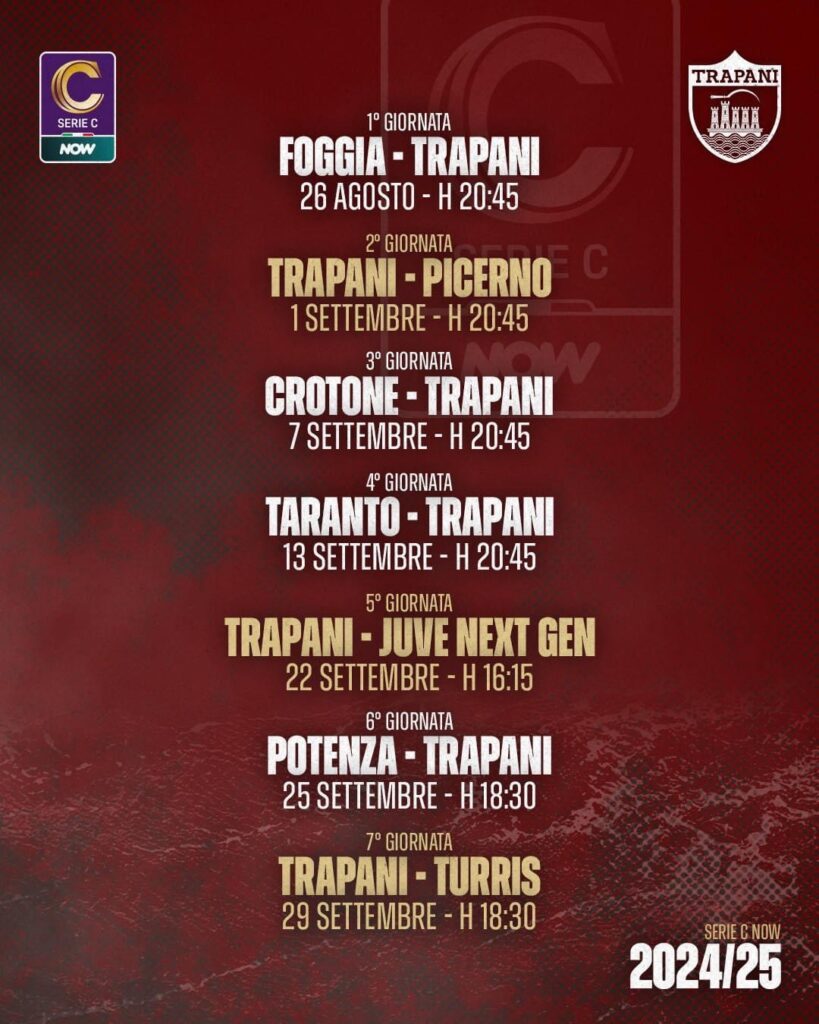 FC TRAPANI, LE PRIME SETTE GIORNATE DI CAMPIONATO 1 IMG 3626