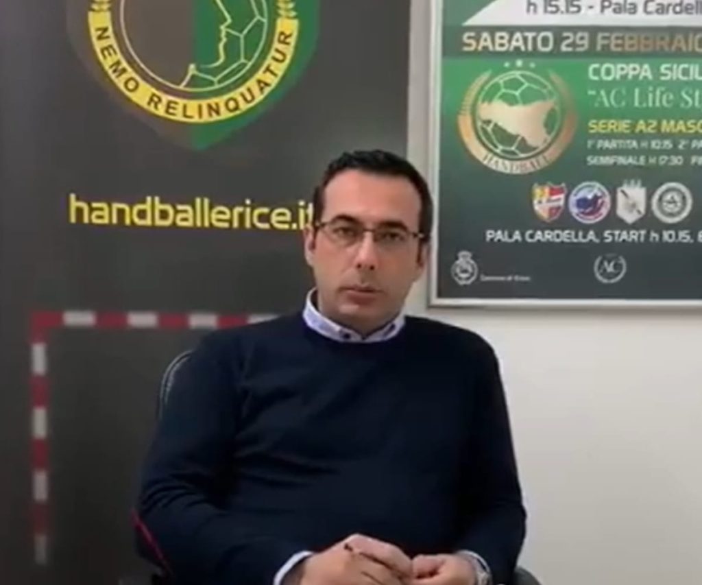 PALLAMANO FEMMINILE, L'HANDBALL ERICE AL LAVORO PER LA STAGIONE 2025/2026 2 Michele Ingardia, presidente dell'AC Life Style Handball Erice