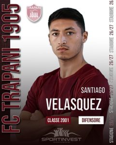 News Trapani Calcio e altri Sport 6 VELASQUEZ